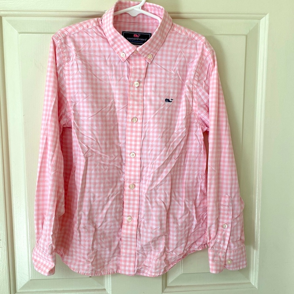 Cotton button down.